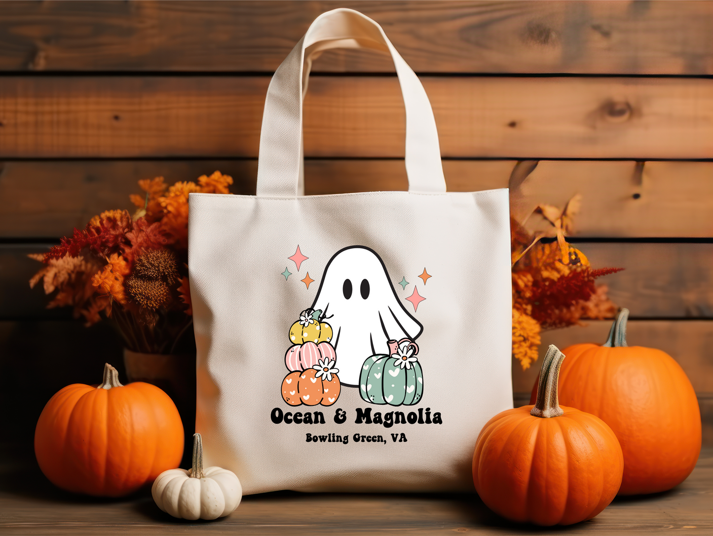 O&M boo Canvas bag