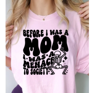 before I was a mom t-shirt