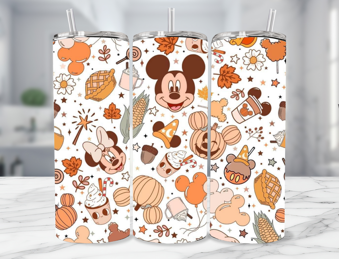 Fall mouse 20oz tumbler